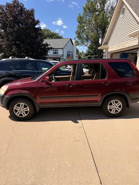 Red 2004 Honda CR-V EX