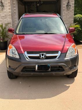 Red 2004 Honda CR-V EX