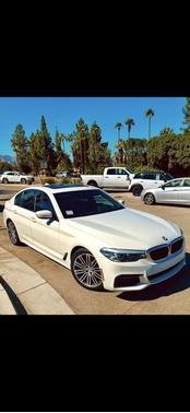 White 2019 BMW 540 i
