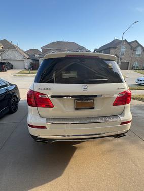 White 2013 Mercedes-Benz GL-Class GL 450 4MATIC