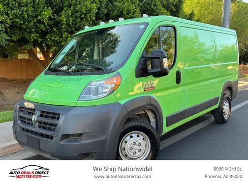 Green 2018 RAM ProMaster 1500 Low Roof