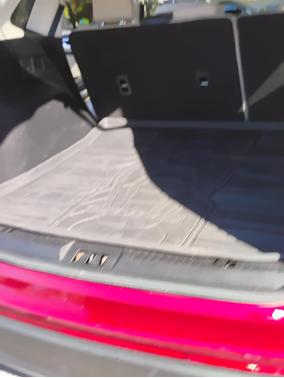 Red 2017 Ford Edge Titanium