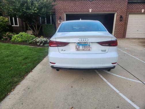 White 2017 Audi A3 2.0T Premium