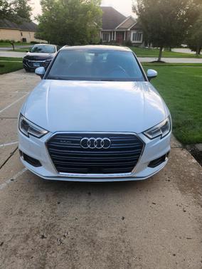 White 2017 Audi A3 2.0T Premium