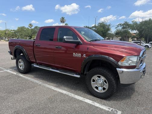 Red 2015 RAM 2500 Tradesman