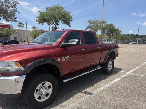 Red 2015 RAM 2500 Tradesman