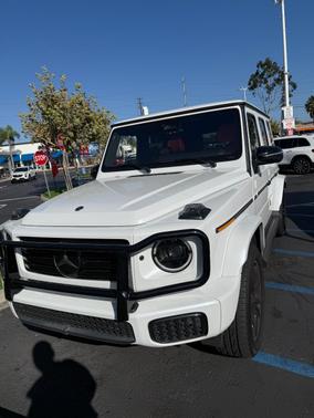 White 2025 Mercedes-Benz G-Class G 550