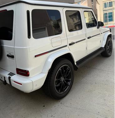 White 2025 Mercedes-Benz G-Class G 550