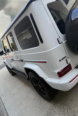 White 2025 Mercedes-Benz G-Class G 550