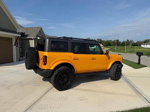 Orange 2022 Ford Bronco Outer Banks Advanced