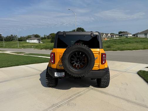 Orange 2022 Ford Bronco Outer Banks Advanced