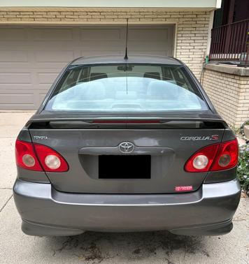 Gray 2008 Toyota Corolla CE