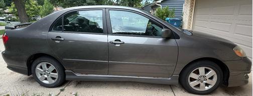 Gray 2008 Toyota Corolla CE