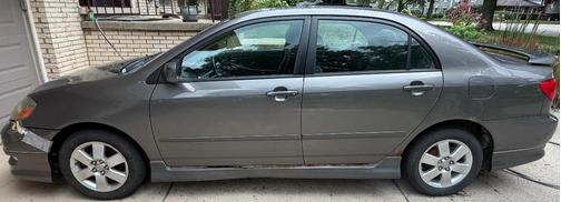 Gray 2008 Toyota Corolla CE