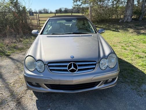 Beige 2007 Mercedes-Benz CLK-Class 350 Cabriolet