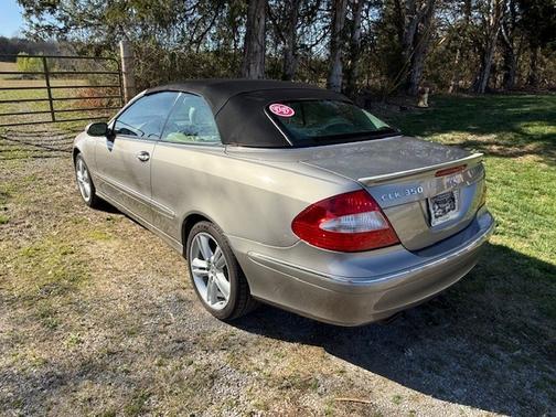 Beige 2007 Mercedes-Benz CLK-Class 350 Cabriolet