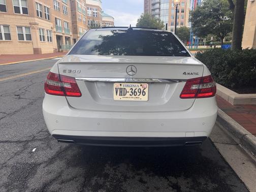 White 2011 Mercedes-Benz E-Class E 350 4MATIC