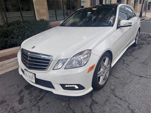 White 2011 Mercedes-Benz E-Class E 350 4MATIC