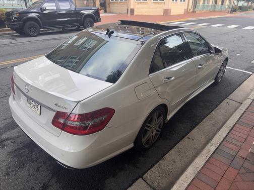 White 2011 Mercedes-Benz E-Class E 350 4MATIC
