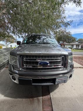 Gray 2013 Ford F-150 XLT