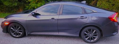Gray 2021 Honda Civic EX-L
