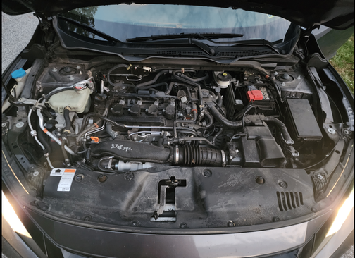 Gray 2021 Honda Civic EX-L