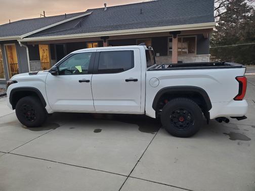White 2024 Toyota Tundra Hybrid TRD Pro