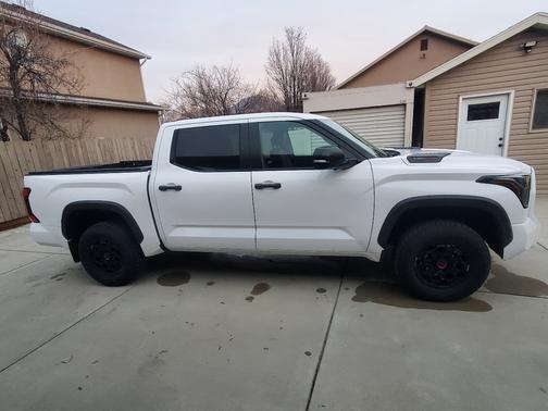 White 2024 Toyota Tundra Hybrid TRD Pro