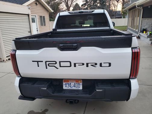 White 2024 Toyota Tundra Hybrid TRD Pro