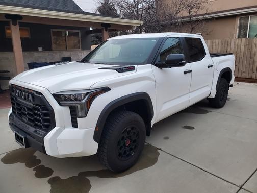 White 2024 Toyota Tundra Hybrid TRD Pro