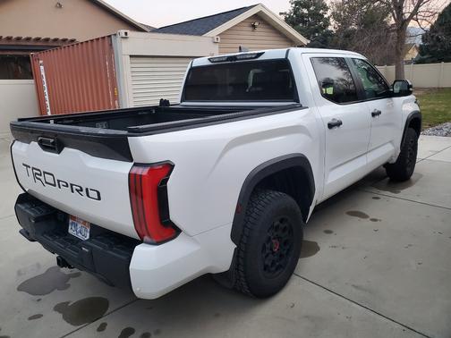 White 2024 Toyota Tundra Hybrid TRD Pro