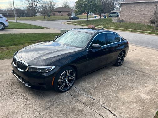 Black 2022 BMW 330 i xDrive