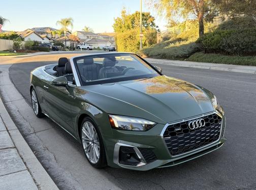 Green 2022 Audi A5 45 Premium Plus