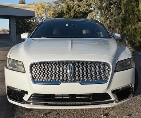 White 2017 Lincoln Continental Reserve
