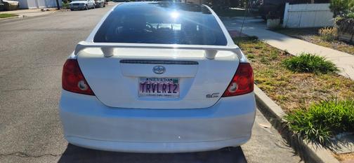 White 2007 Scion tC Base