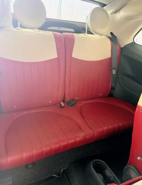 White 2012 FIAT 500C Lounge