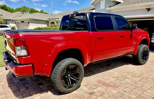Red 2022 RAM 1500 Big Horn