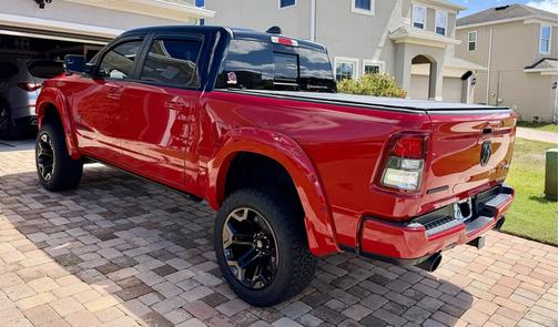 Red 2022 RAM 1500 Big Horn