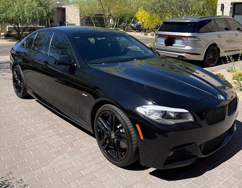 Black 2011 BMW 550 i
