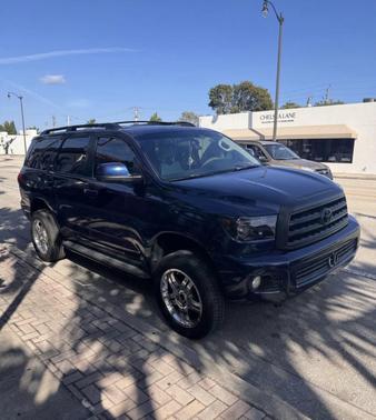 Blue 2008 Toyota Sequoia SR5