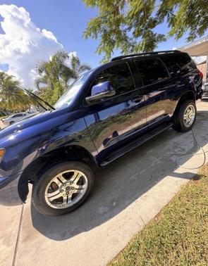 Blue 2008 Toyota Sequoia SR5