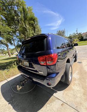 Blue 2008 Toyota Sequoia SR5