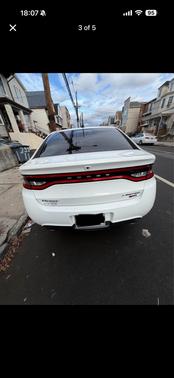 White 2013 Dodge Dart Limited/GT