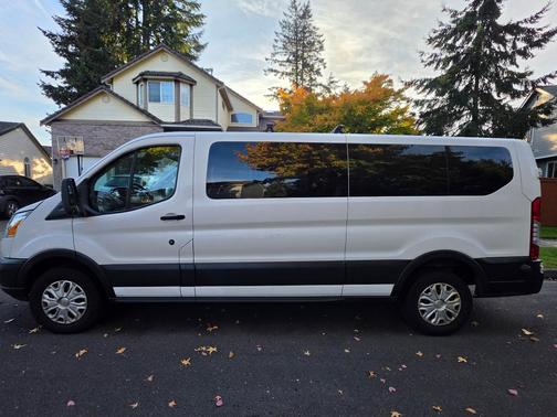 White 2017 Ford Transit-350 XLT