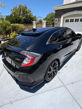 Black 2018 Honda Civic Sport