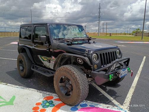 Black 2012 Jeep Wrangler Sport