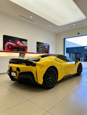 Yellow 2022 Ferrari SF90 Spider Base