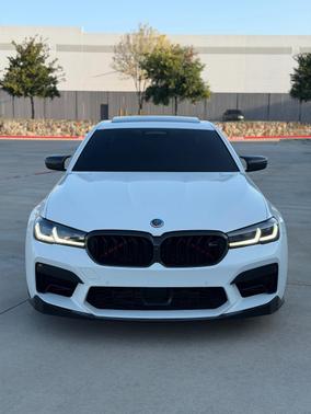 White 2022 BMW M5 Base
