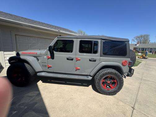 Gray 2021 Jeep Wrangler Unlimited Sahara