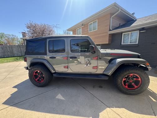 Gray 2021 Jeep Wrangler Unlimited Sahara